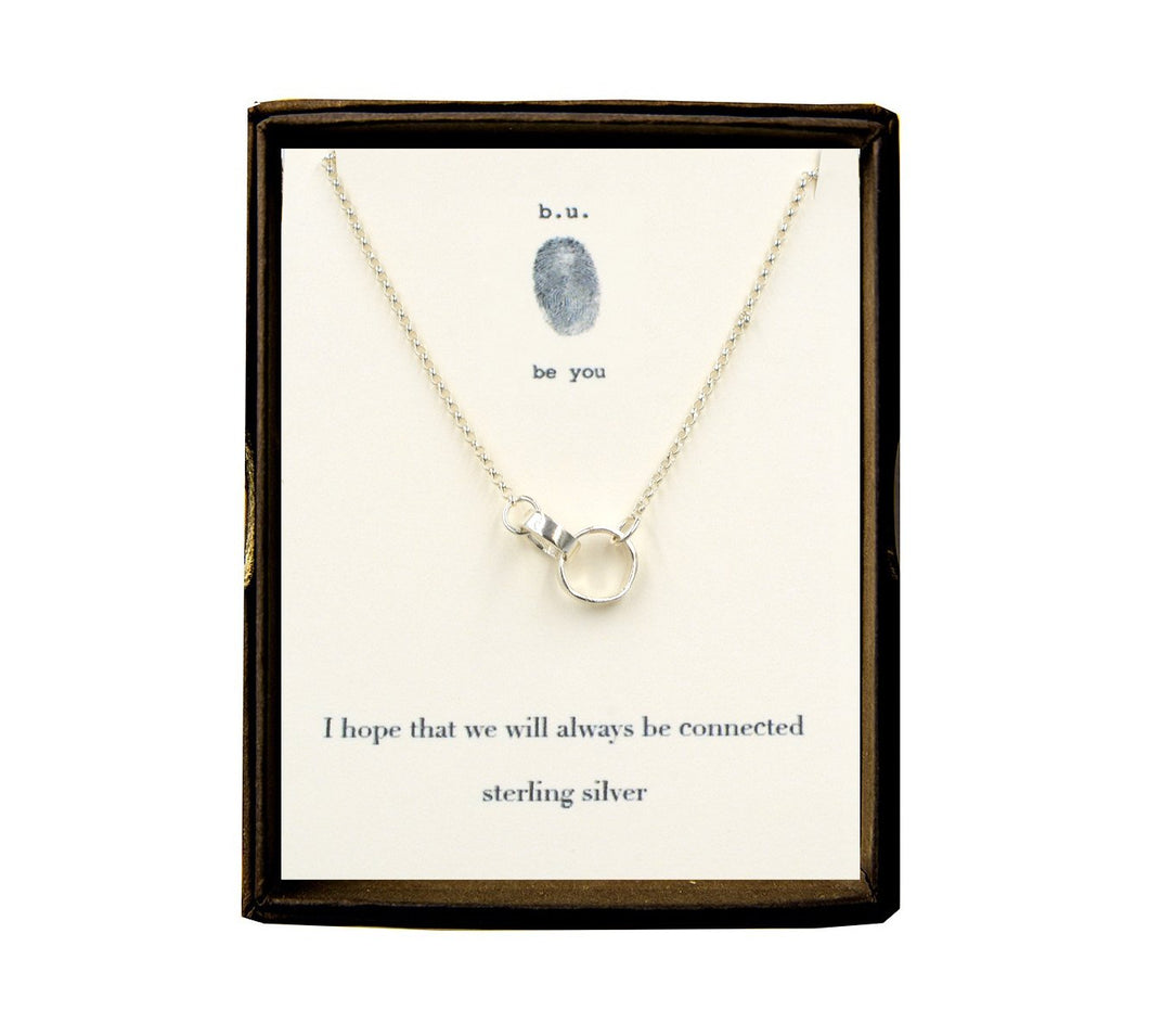 I Hope We Will Always Stay Connected Necklace