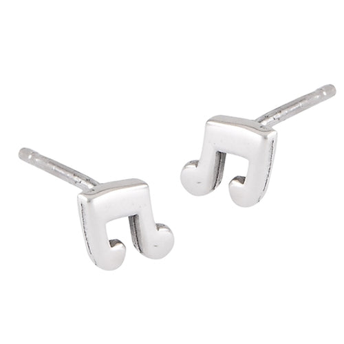 Music Note Stud Earring