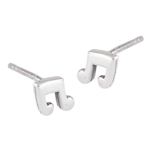 Music Note Stud Earring