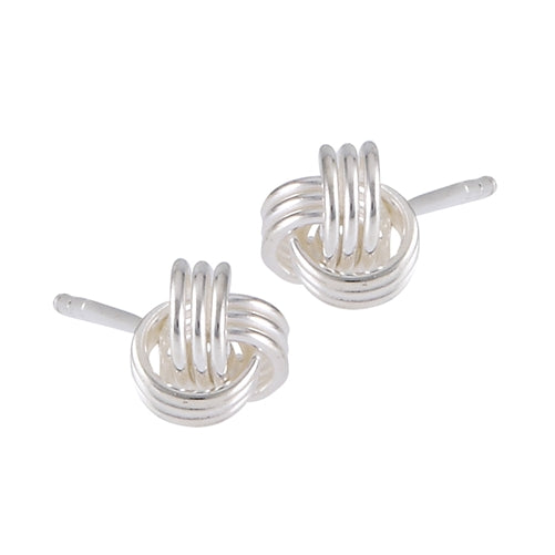 Small Knot Stud Earring