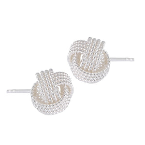 Rope Knot Stud Earring