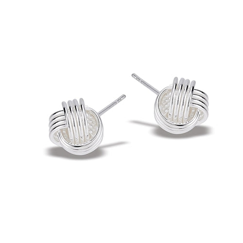 Large Knot Stud Earring