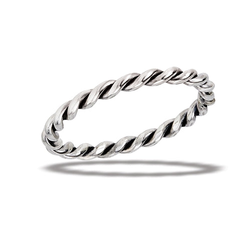 ◆VINTAGE HOLLYWOOD◆ 925 Silver Twist Rope Ring VH2435RI006 81NcwDZAzrL._UF894,1000_QL80_.jpg