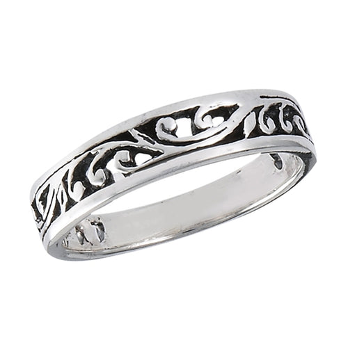 Sterling Silver Thin Vine Ring