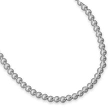 Load image into Gallery viewer, 6mm Sterling Silver Bead Strand
