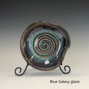 Hand Thrown Pottery Spoon Rest - Multiple Glazes