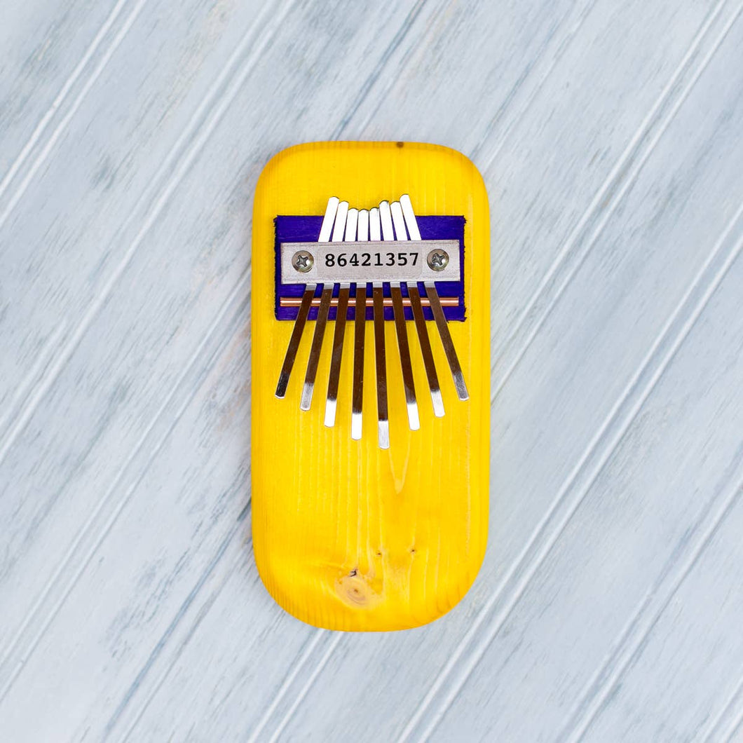 Color Pine Thumb Piano -Yellow