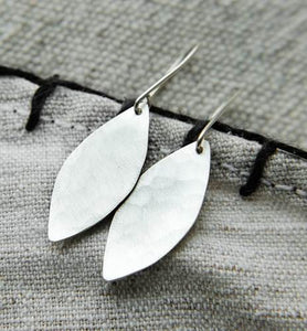 Silver Leaves Earrings