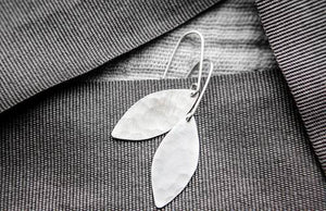 Silver Leaves Earrings