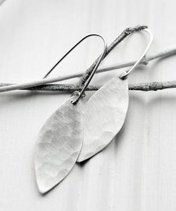 Silver Leaves Earrings